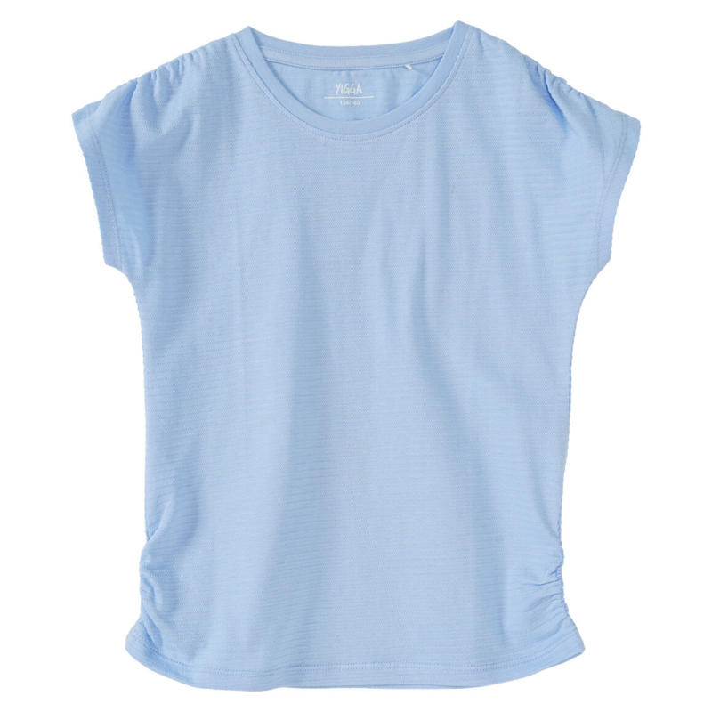 Mädchen T-Shirt mit strukturierten Streifen