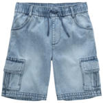 Ernsting's family Jungen Pull-on-Jeansshorts in Used-Waschung - bis 01.06.2025