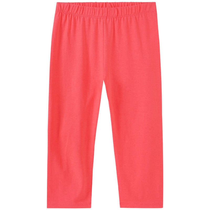 Mädchen Capri-Leggings in unifarben