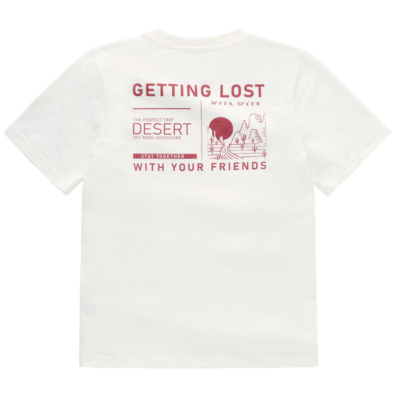 Jungen T-Shirt mit Rücken-Print