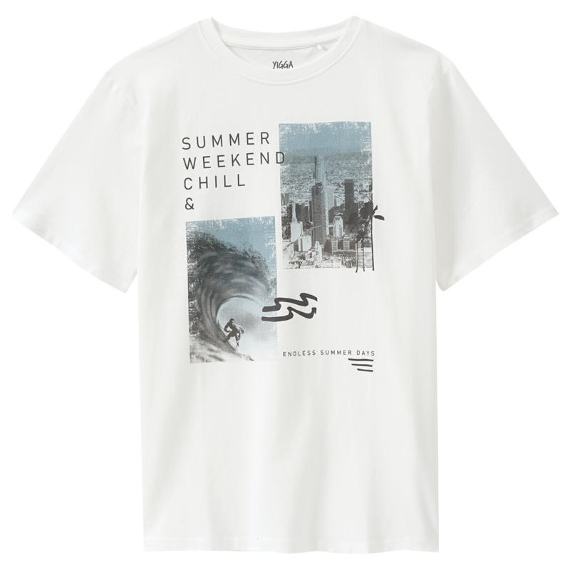 Jungen T-Shirt mit Foto-Print