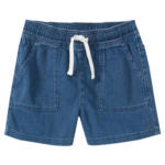 Ernsting's family Mädchen Shorts in Denim-Optik - bis 01.06.2025
