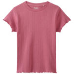 Ernsting's family Mädchen T-Shirt mit Ajour-Muster - bis 01.06.2025