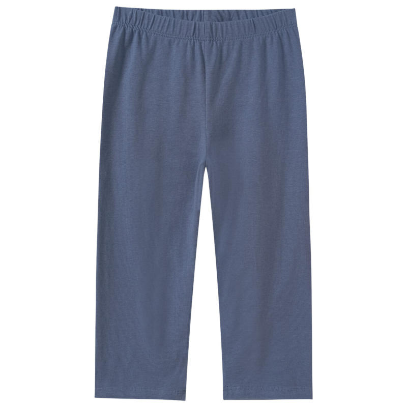 Mädchen Capri-Leggings in unifarben