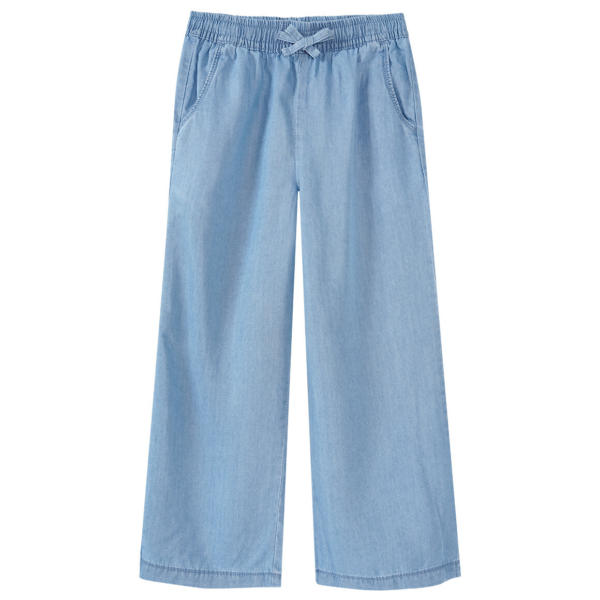 Mädchen Hose in Denim-Optik