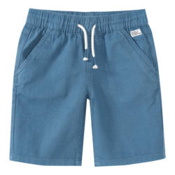Jungen Shorts mit strukturiertem Material