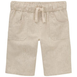 Jungen Leinen-Shorts mit Tunnelzug