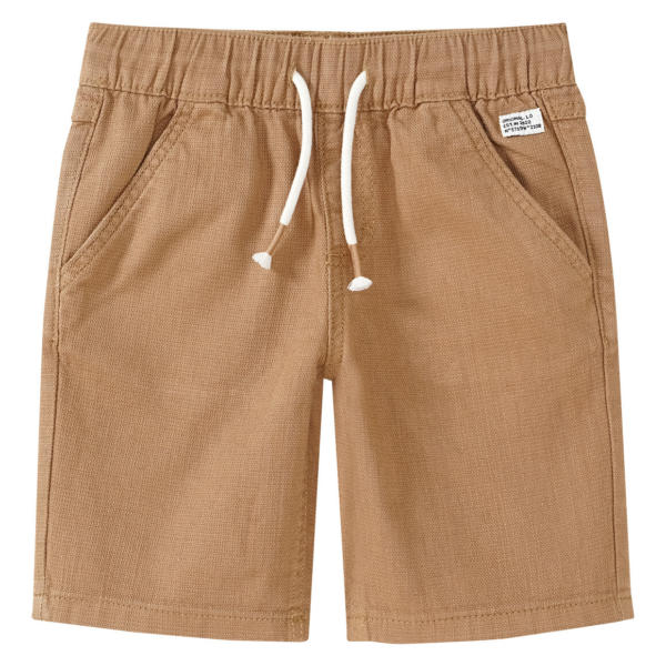 Jungen Shorts mit strukturiertem Material