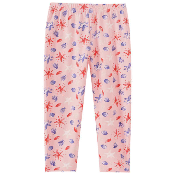 Mädchen Capri-Leggings mit Muschel-Motiven