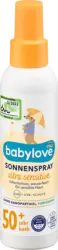 babylove Sonnenspray Baby ultra sensitive LSF 50+