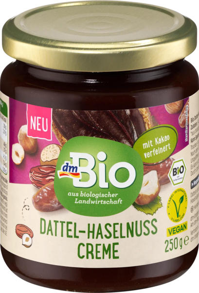 dmBio Dattel-Haselnuss Creme