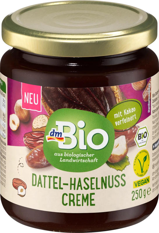 dmBio Dattel-Haselnuss Creme
