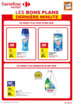 Carrefour LES BONS PLANS DERNIÈRE MINUTE ! - au 25.05.2025
