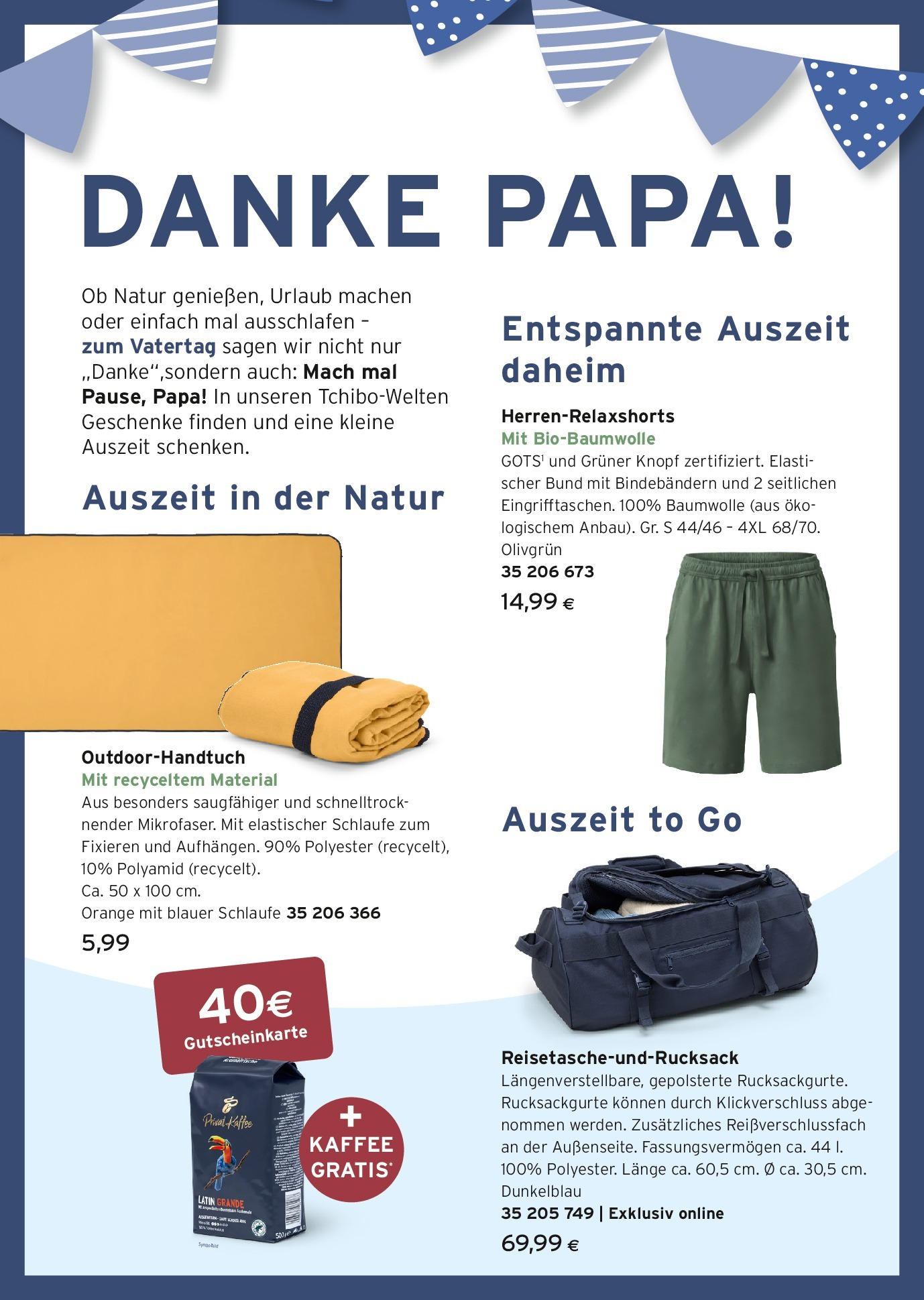 Tchibo Eduscho Draußen genießen (28.05.2025) || Aktuelle Angebote | Seite: 11 | Produkte: Kaffee Tchibo Eduscho Draußen genießen von 28.05.2025 - Aktuelle Angebote | Seite: 11 | Produkte: Kaffee