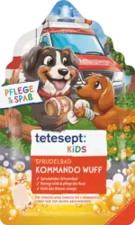 tetesept: KIDS Kinder Badezusatz Sprudelbad Kommando Wuff