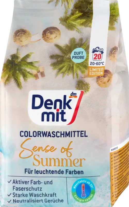 Denkmit Colorwaschmittel Pulver Sense of Summer