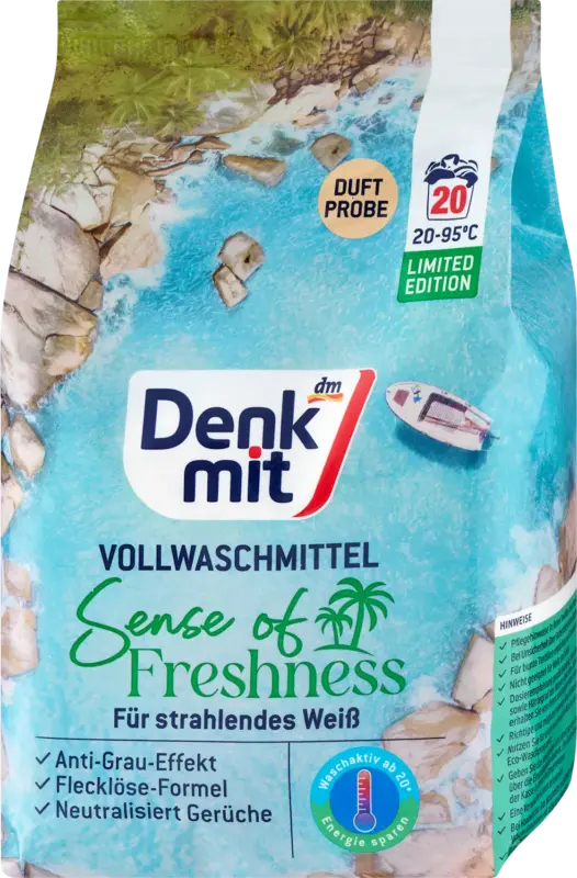 Denkmit Vollwaschmittel Pulver Sense of Freshness
