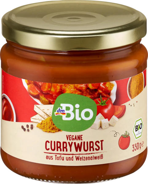 dmBio Vegane Currywurst