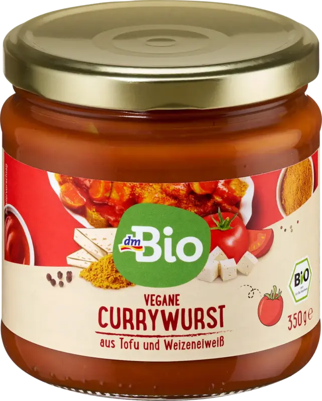 dmBio Fertiggericht Vegane Currywurst