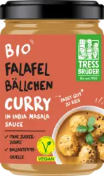 TRESSBRÜDER Falafelbällchen Curry India Masala Sauce