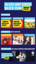 HOFER HOFER: Flugblatt - ab 16.05.2025
