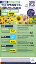 HOFER HOFER: Flugblatt - ab 16.05.2025
