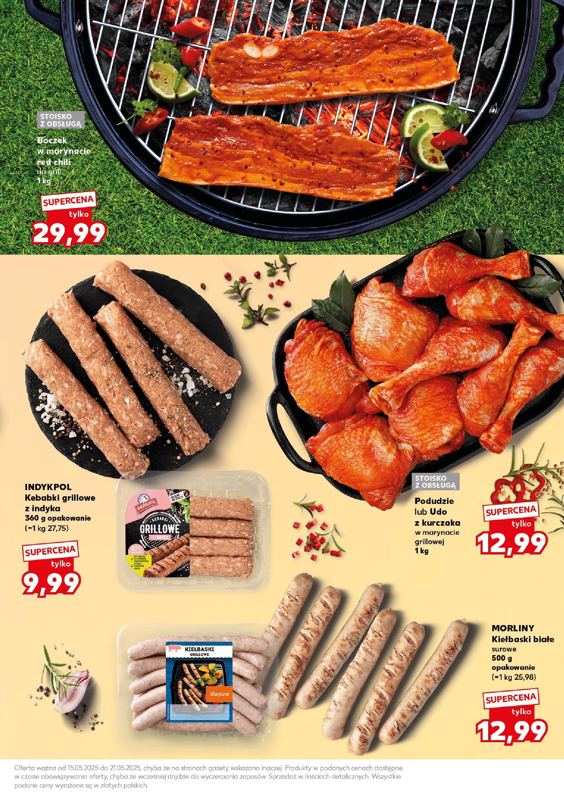 Kaufland gazetka - BBQ od 15.05.2025 - od jutra PDF | Strona: 3 | Produkty: Chili, Kebab, Grill, Kiełbaski