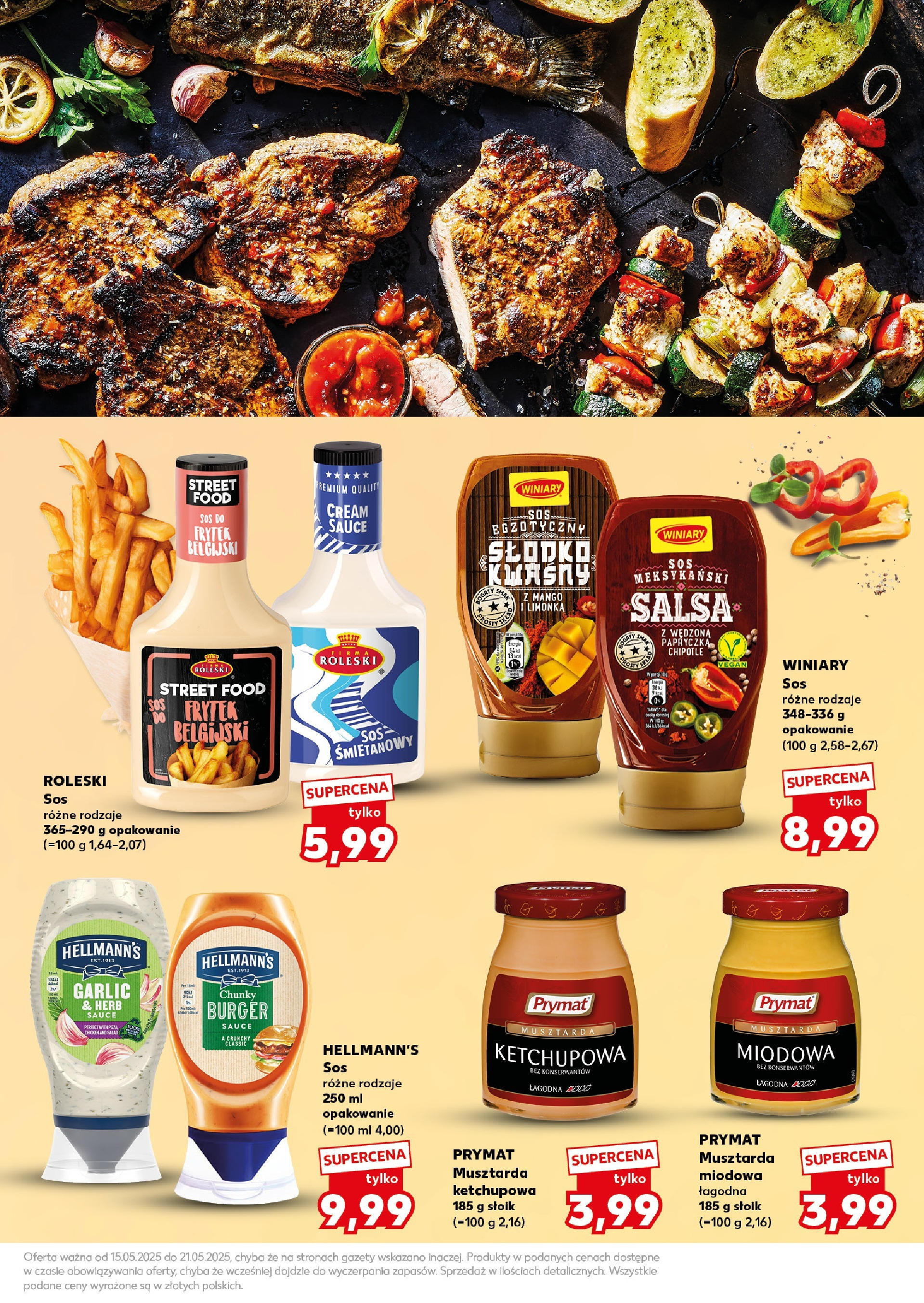 Kaufland gazetka - BBQ od 15.05.2025 - od jutra PDF | Strona: 9 | Produkty: Mango, Musztarda miodowa, Limonka, Sos