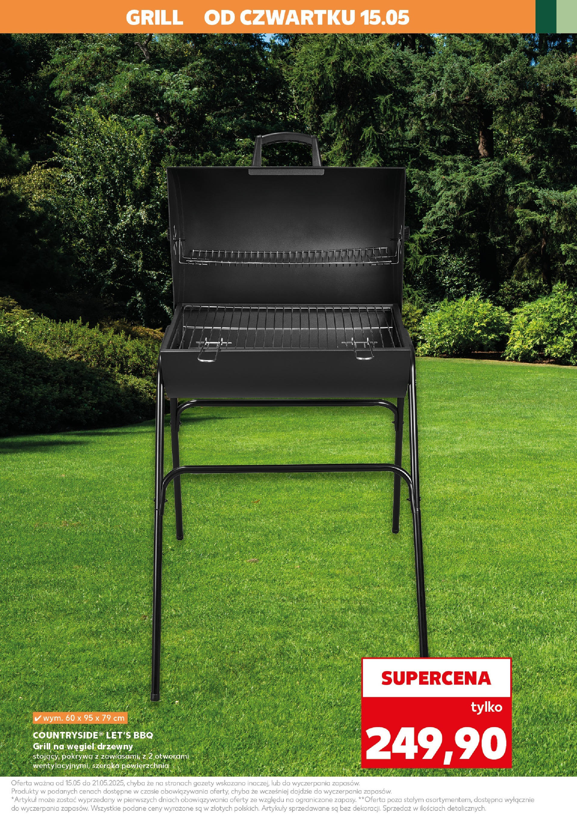 Kaufland gazetka - BBQ od 15.05.2025 - od jutra PDF | Strona: 13 | Produkty: Grill