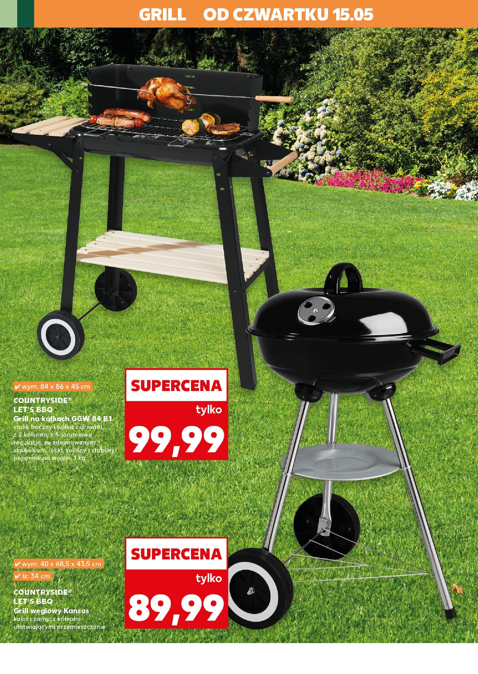 Kaufland gazetka - BBQ od 15.05.2025 - od jutra PDF | Strona: 16 | Produkty: Grill, Półka