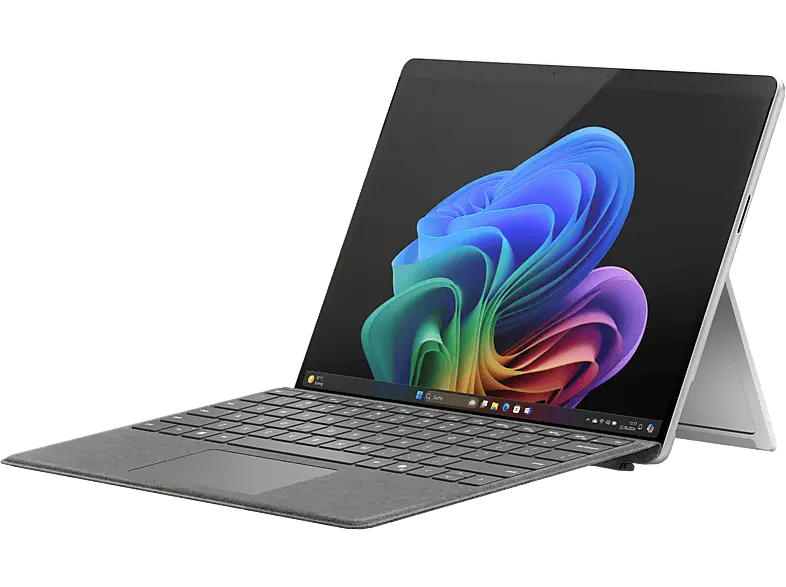 Microsoft Surface Pro 11th Edition Copilot+ PC, 13 Zoll Touchscreen, Qualcomm® Snapdragon® X Plus Prozessor, 16 GB RAM, 512 SSD, Adreno™ Onboard Graphics, Windows 11 Home, Platin