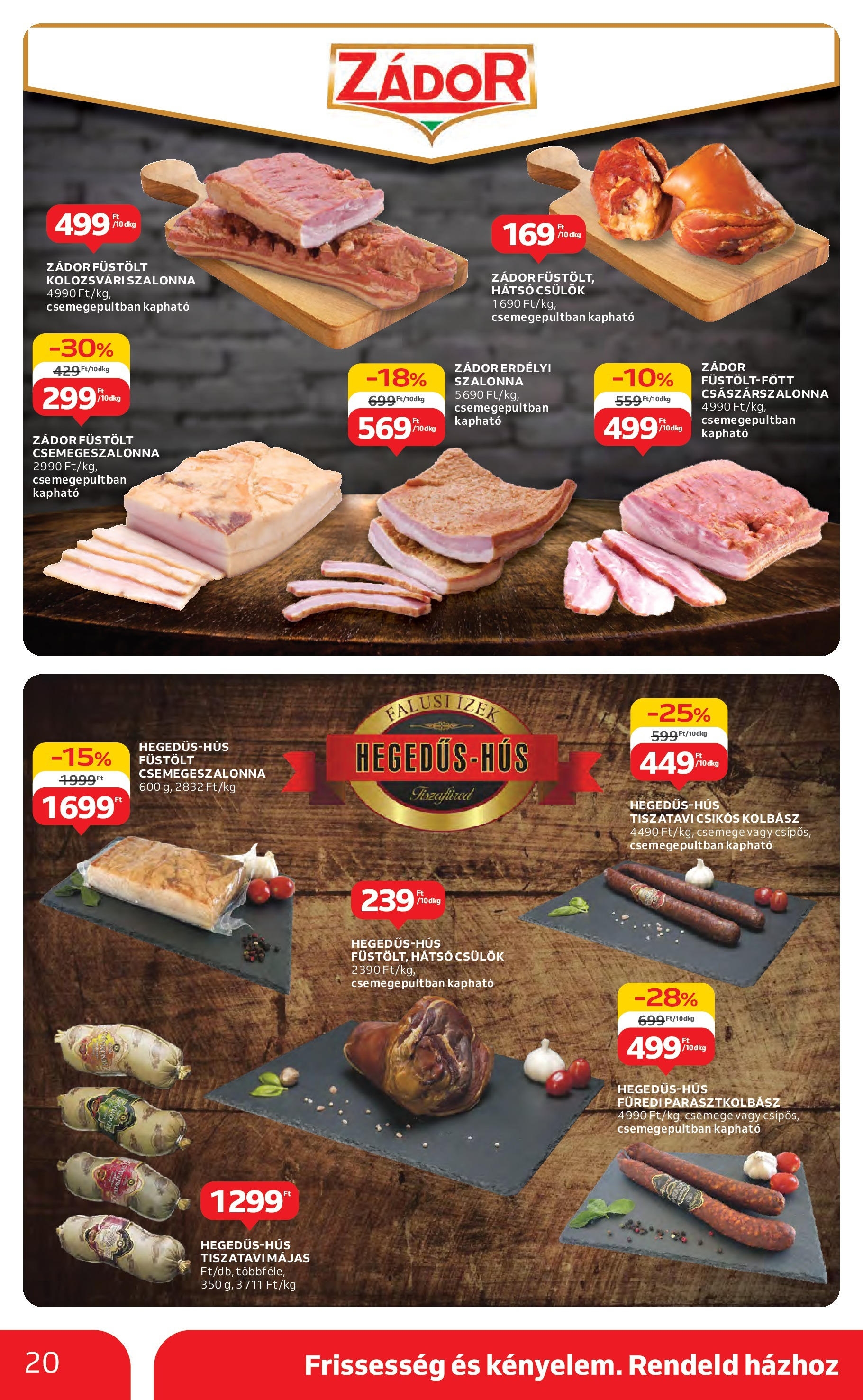 Akciós újság új Auchan - 2025.05.15. -tól/töl ⏳ | Oldal: 20 | Termékek: Kolbász, Császárszalonna, Szalonna Auchan Akciós újság - 2025.05.15. -tól/töl > akció, lapozható szórólap 🛍️ | Oldal: 20 | Termékek: Kolbász, Császárszalonna, Szalonna