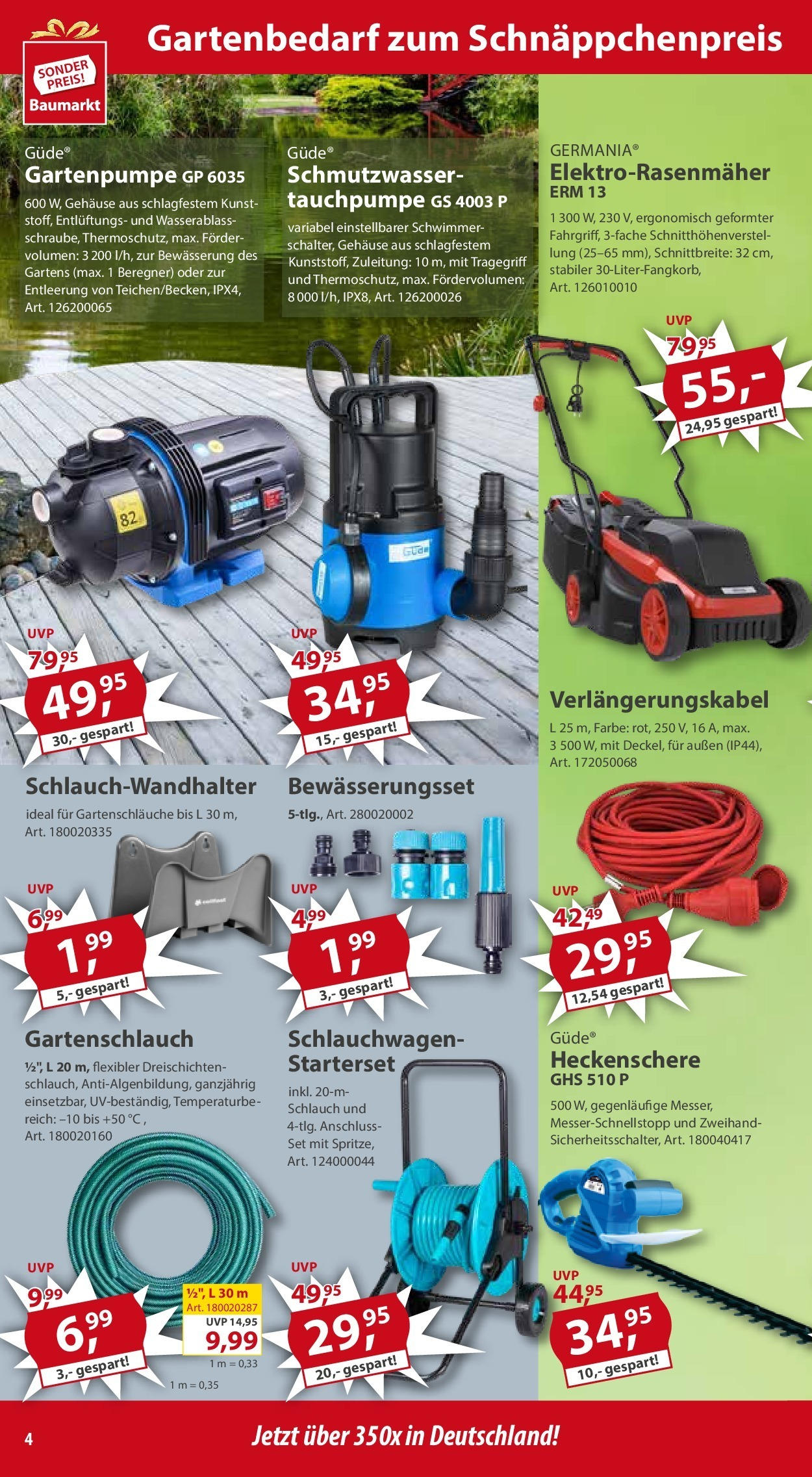 Sonderpreis Baumarkt - Sonderpreis Baumarkt: Neueröffnung Kaufbeuren (ab 29.05.2025) zum Blättern | Seite: 4