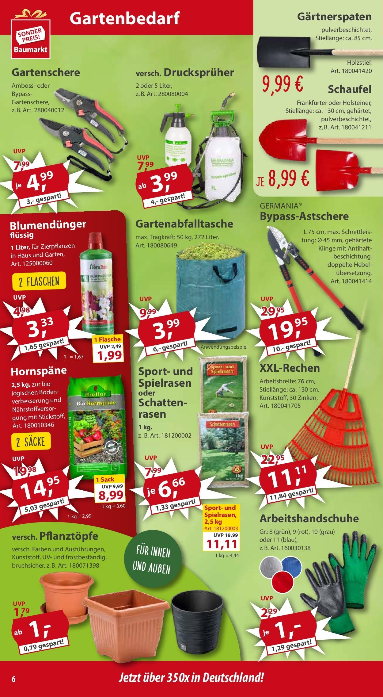 Sonderpreis Baumarkt - Sonderpreis Baumarkt: Neueröffnung Kaufbeuren (ab 29.05.2025) zum Blättern | Seite: 6