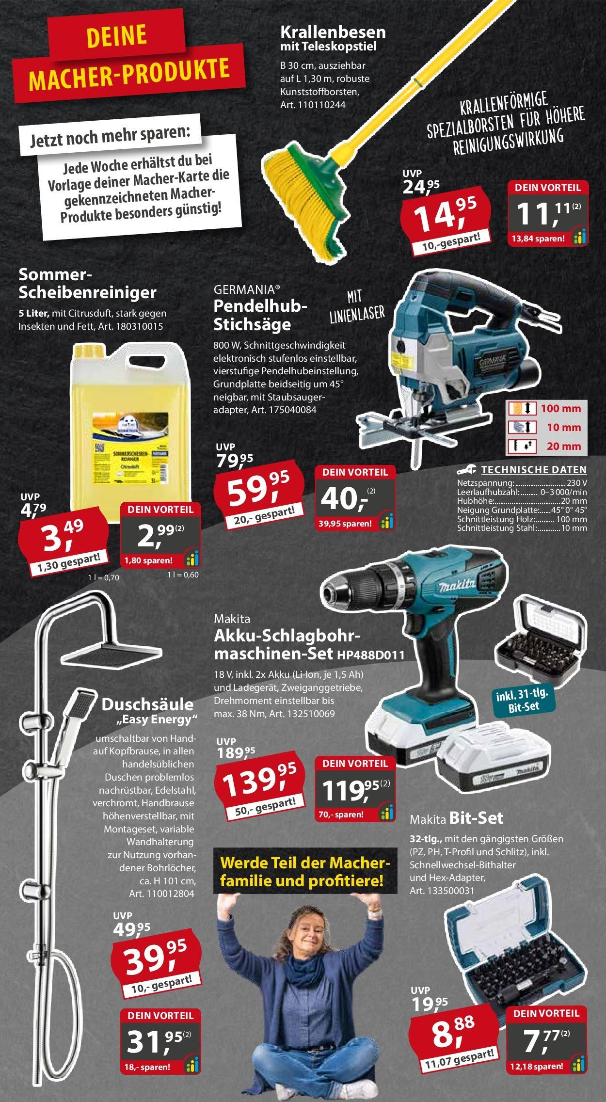 Sonderpreis Baumarkt - Sonderpreis Baumarkt: Neueröffnung Kaufbeuren (ab 29.05.2025) zum Blättern | Seite: 19 | Produkte: Staubsauger, Energy
