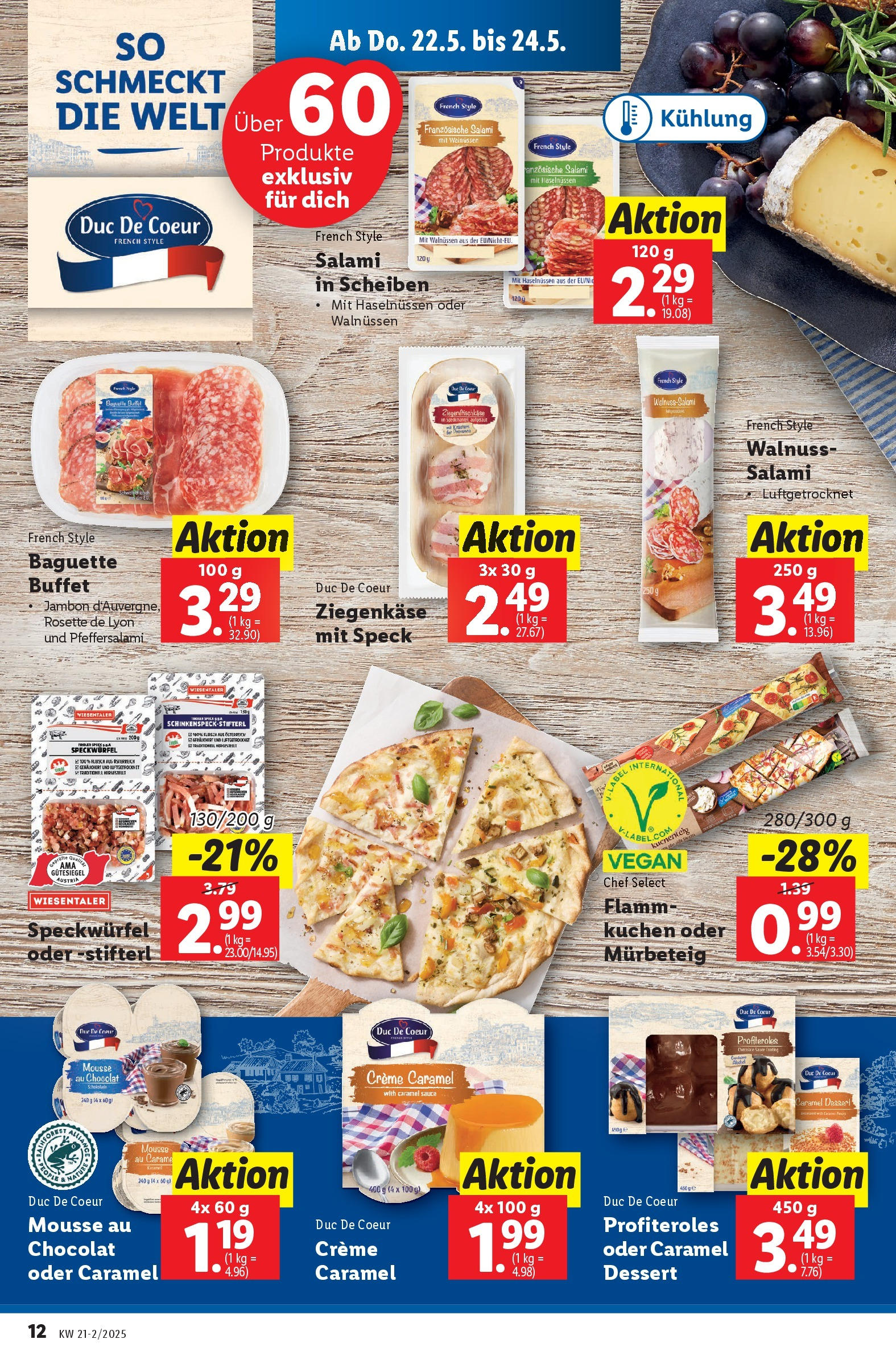 Lidl Flugblatt - Wien, Langenzersdorf, St. Pölten ab 21.05.2025 ✳️ Angebote ab donnerstag | Seite: 14 | Produkte: Jääkaappipakastin, Creme, Salami Lidl Flugblatt - Wien, Langenzersdorf, St. Pölten ab 21.05.2025 - Angebote ab donnerstag | Seite: 14 | Produkte: Jääkaappipakastin, Creme, Salami