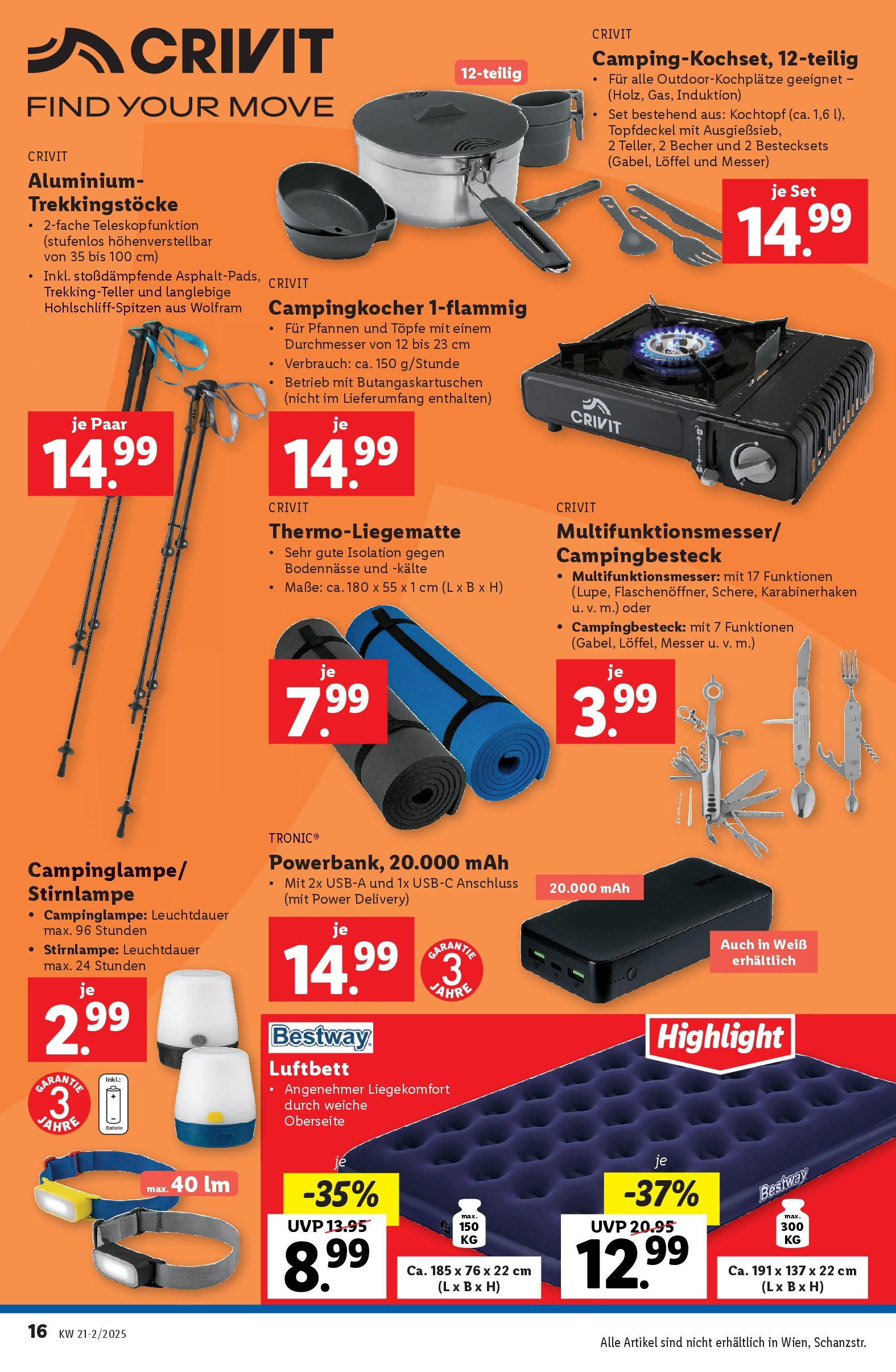Lidl Flugblatt - Wien, Langenzersdorf, St. Pölten ab 21.05.2025 ✳️ Angebote ab donnerstag | Seite: 18 Lidl Flugblatt - Wien, Langenzersdorf, St. Pölten ab 21.05.2025 - Angebote ab donnerstag | Seite: 18