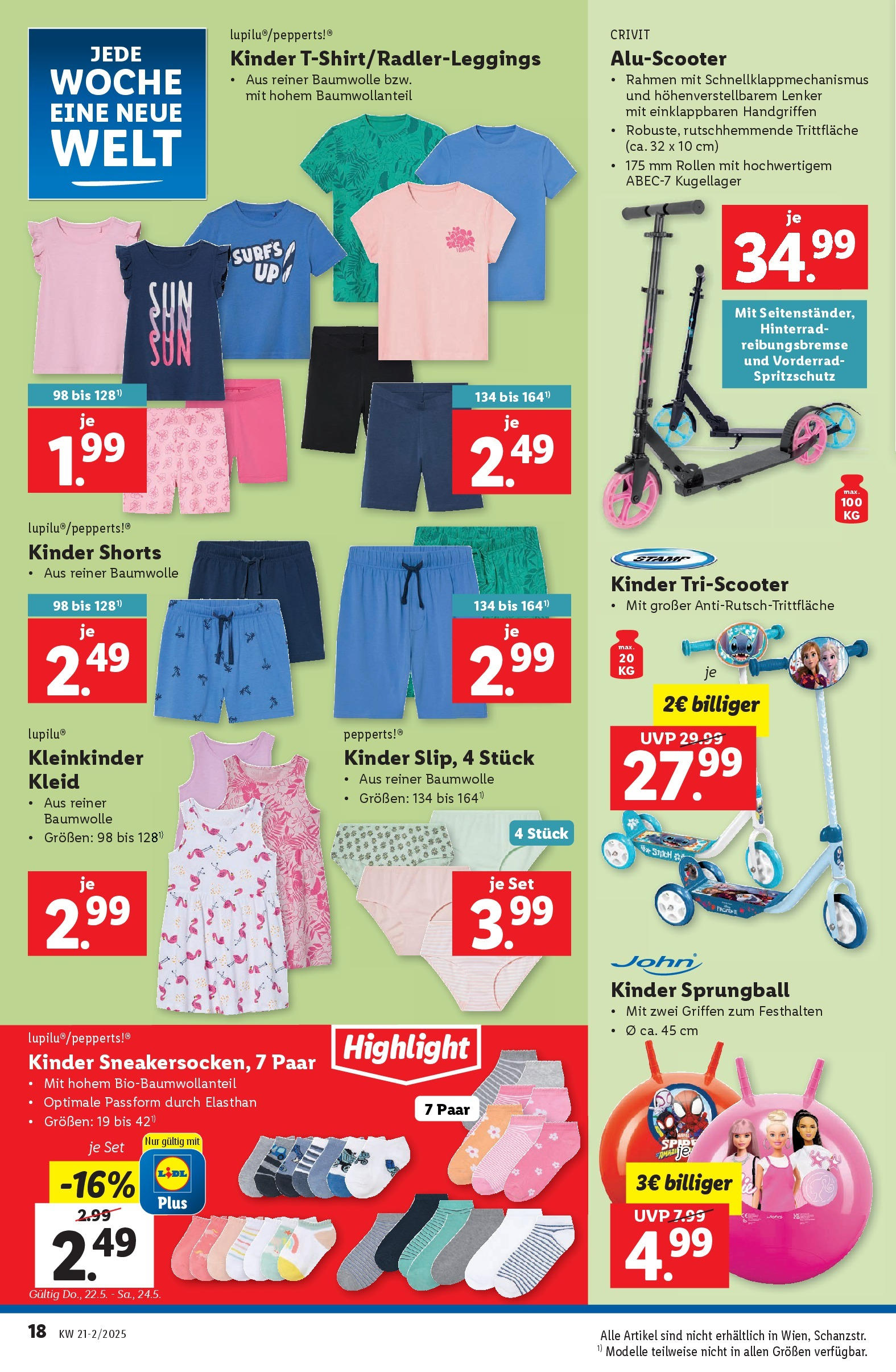 Lidl Flugblatt - Wien, Langenzersdorf, St. Pölten ab 21.05.2025 ✳️ Angebote ab donnerstag | Seite: 20 | Produkte: Kleid Lidl Flugblatt - Wien, Langenzersdorf, St. Pölten ab 21.05.2025 - Angebote ab donnerstag | Seite: 20 | Produkte: Kleid
