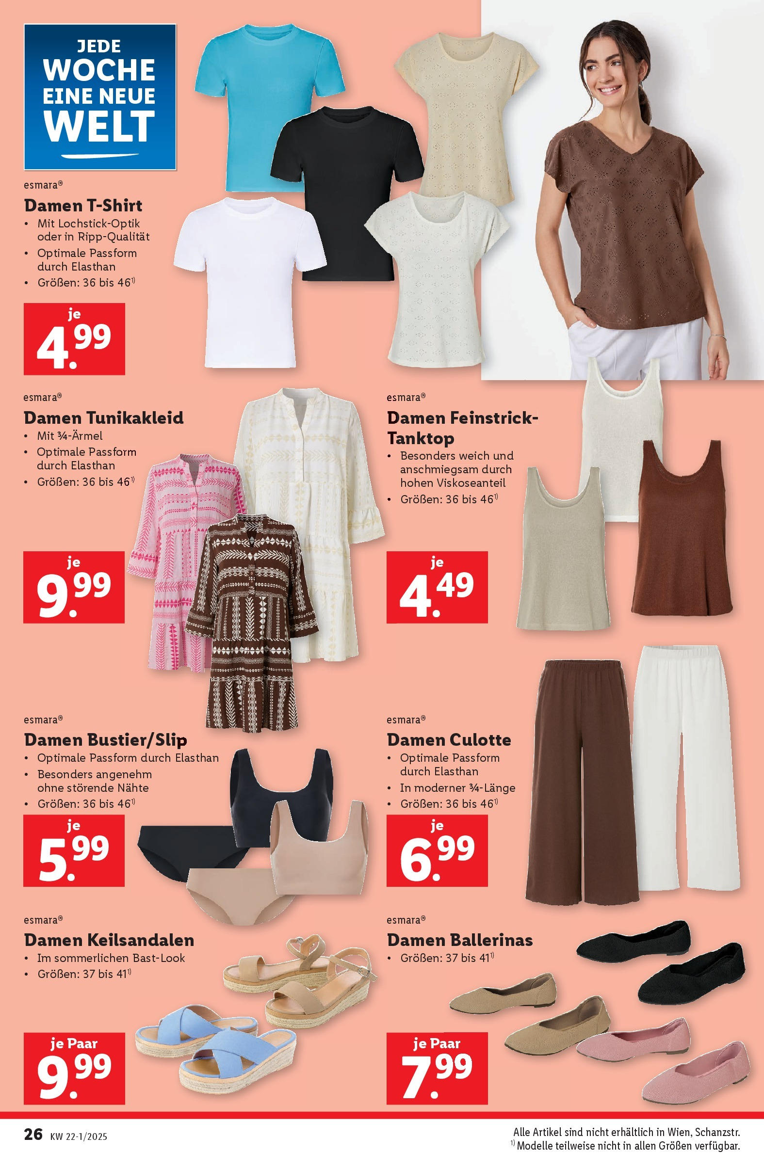 Lidl Flugblatt - Wien, Langenzersdorf, St. Pölten ab 21.05.2025 ✳️ Angebote ab donnerstag | Seite: 28 | Produkte: Ballerinas Lidl Flugblatt - Wien, Langenzersdorf, St. Pölten ab 21.05.2025 - Angebote ab donnerstag | Seite: 28 | Produkte: Ballerinas