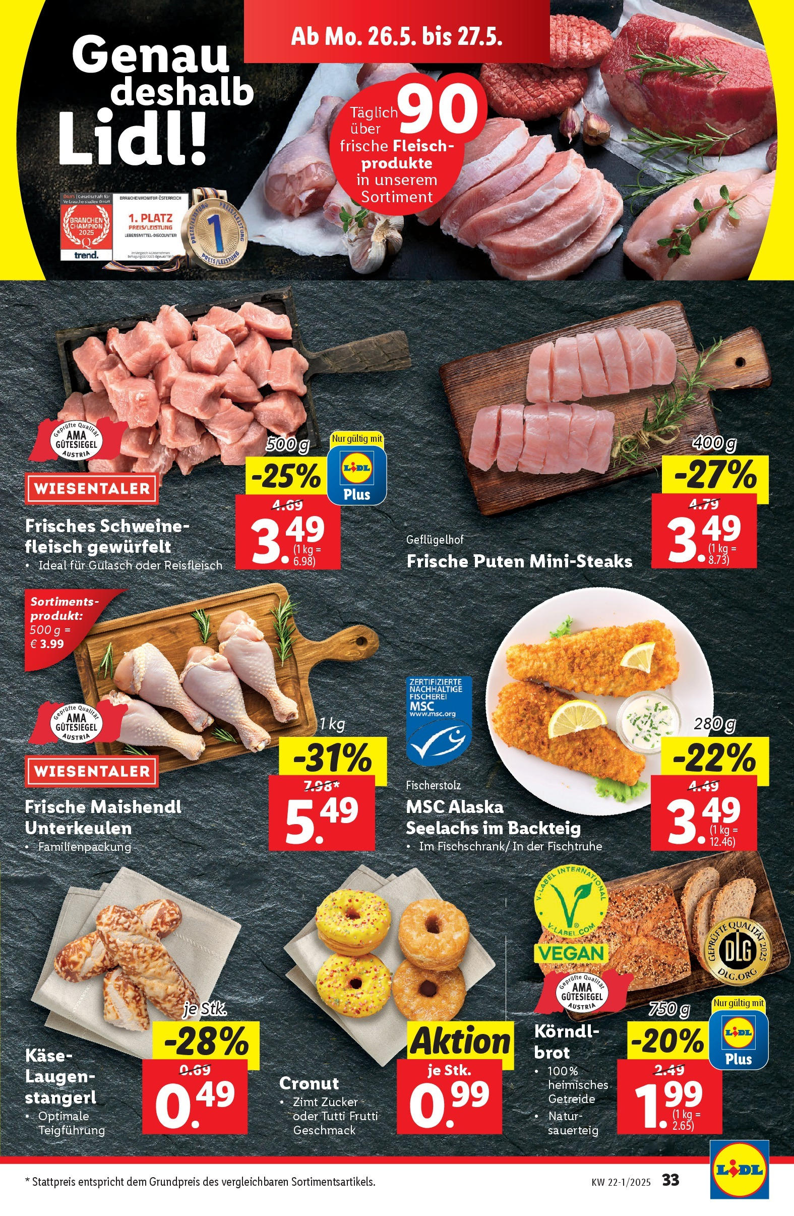 Lidl Flugblatt - Wien, Langenzersdorf, St. Pölten ab 21.05.2025 ✳️ Angebote ab donnerstag | Seite: 37 | Produkte: Getreide, Zucker, Käse, Brot Lidl Flugblatt - Wien, Langenzersdorf, St. Pölten ab 21.05.2025 - Angebote ab donnerstag | Seite: 37 | Produkte: Getreide, Zucker, Käse, Brot
