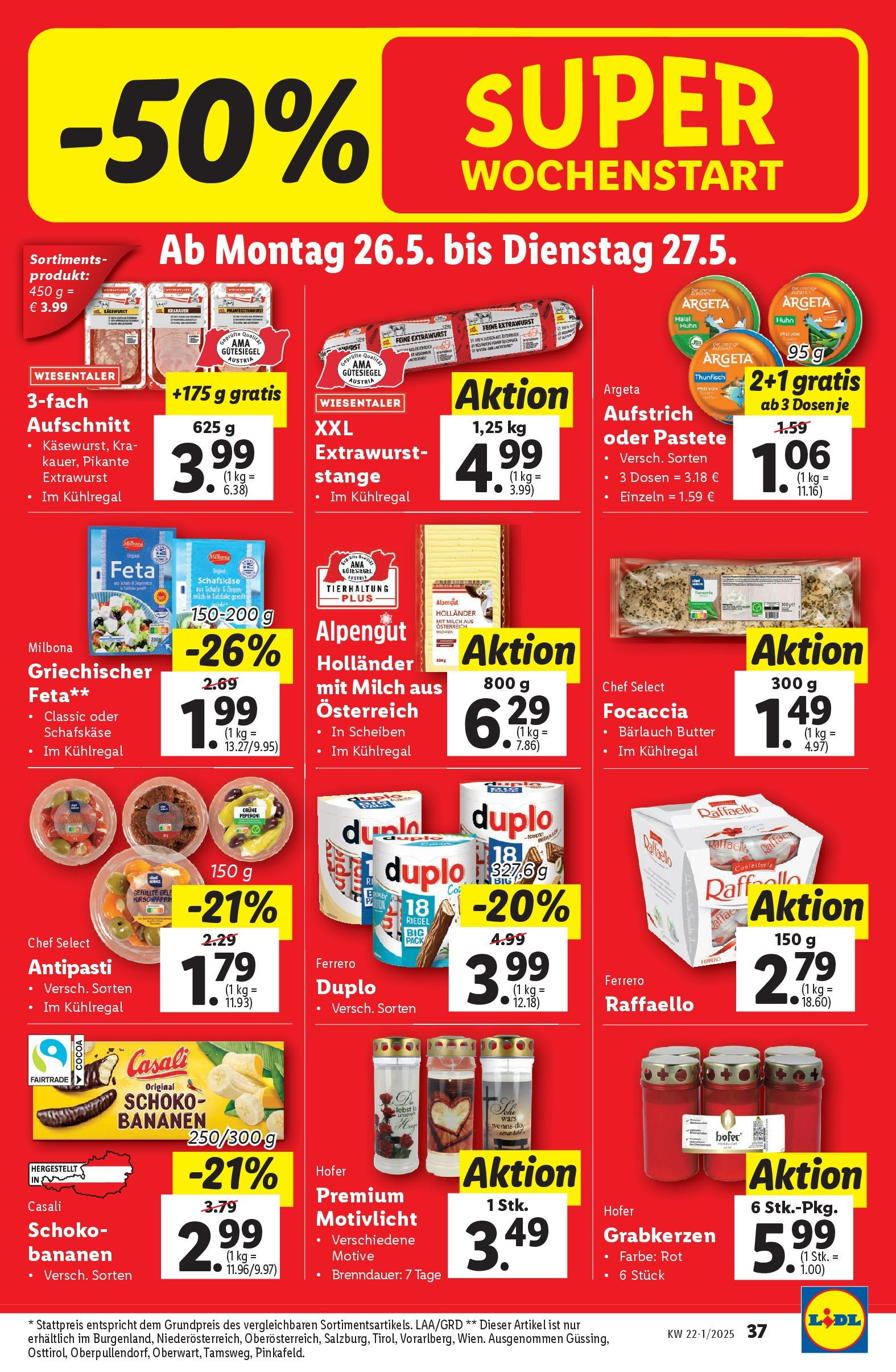 Lidl Flugblatt - Wien, Langenzersdorf, St. Pölten ab 21.05.2025 ✳️ Angebote ab donnerstag | Seite: 41 | Produkte: Marhalábszár, Milch, Butter, Bananen Lidl Flugblatt - Wien, Langenzersdorf, St. Pölten ab 21.05.2025 - Angebote ab donnerstag | Seite: 41 | Produkte: Marhalábszár, Milch, Butter, Bananen