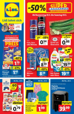 Vorschau der Angebote: Lidl Lidl: Flugblatt in deiner Nähe gültig ab 21.05.2025