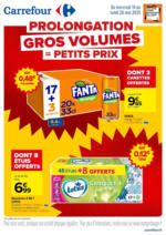 Carrefour LES GROS VOLUMES = LES PETITS PRIX A SAISIR - au 26.05.2025