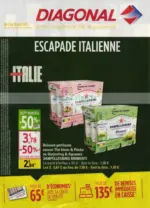 Diagonal Supermarché ESCAPADE ITALIENNE - au 18.05.2025