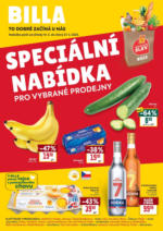 Billa Billa Speciální nabídka: vybrané prodejny – do 27.05.2025