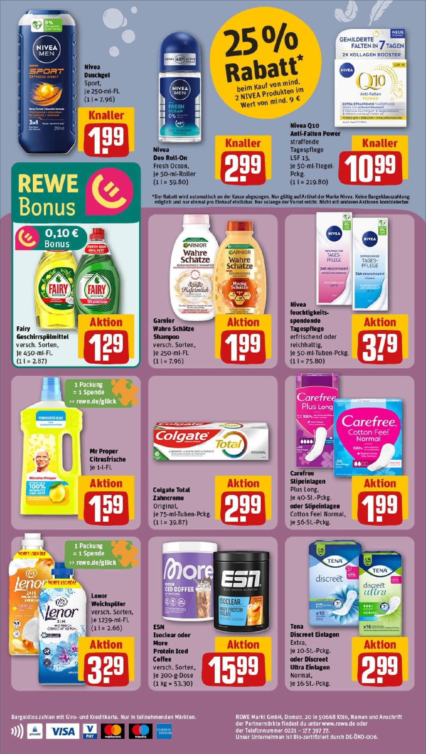 Rewe - Rewe: Wochenangebote (ab 18.05.2025) zum Blättern » Angebote | Seite: 30 | Produkte: Duschgel, Deodorant, Geschirrspülmittel, Deo Roll-On Rewe - Rewe: Wochenangebote (ab 18.05.2025) zum Blättern » Angebote | Seite: 30 | Produkte: Duschgel, Deodorant, Geschirrspülmittel, Deo Roll-On
