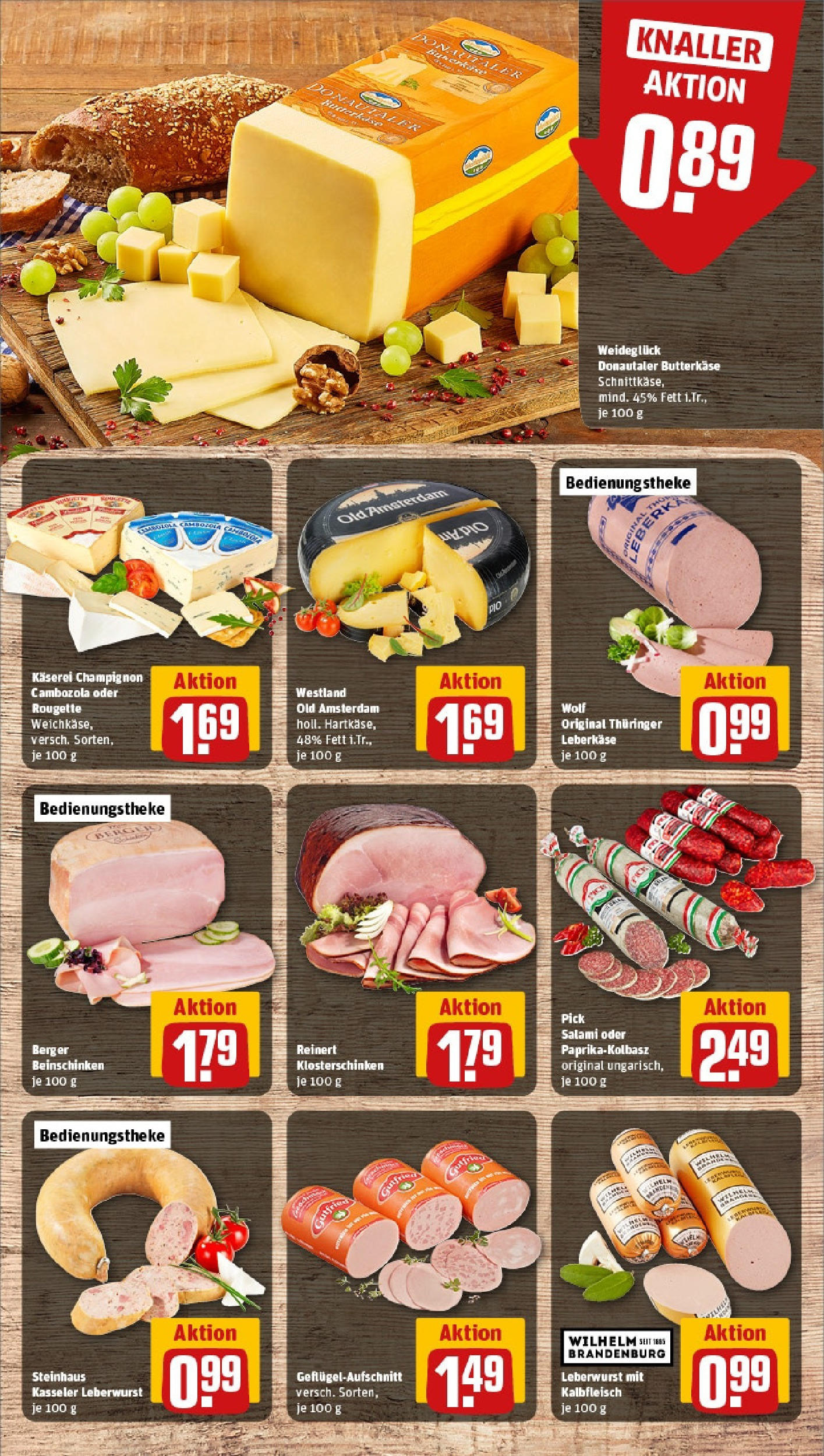Rewe - Rewe: Wochenangebote (ab 18.05.2025) zum Blättern » Angebote | Seite: 9 | Produkte: Salami, Leberkase Rewe - Rewe: Wochenangebote (ab 18.05.2025) zum Blättern » Angebote | Seite: 9 | Produkte: Salami, Leberkase