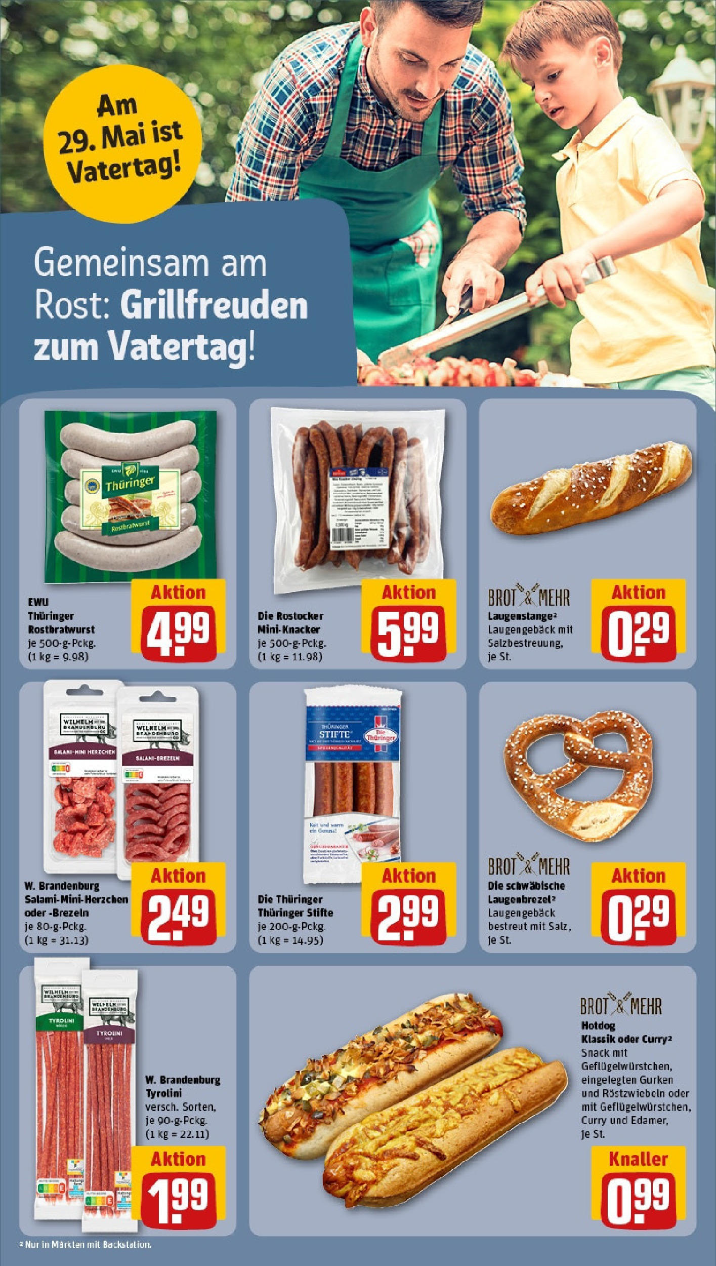 Rewe - Rewe: Wochenangebote (ab 18.05.2025) zum Blättern » Angebote | Seite: 19 | Produkte: Brot, Salami, Gurken Rewe - Rewe: Wochenangebote (ab 18.05.2025) zum Blättern » Angebote | Seite: 19 | Produkte: Brot, Salami, Gurken