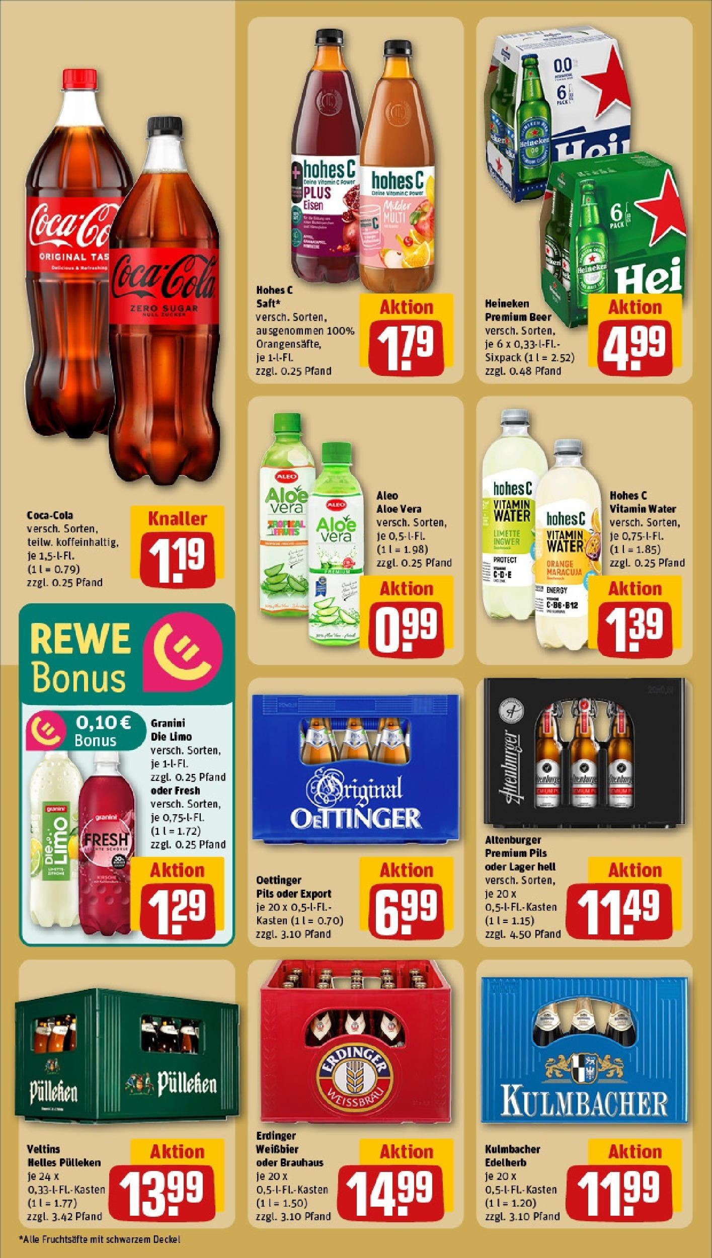 Rewe - Rewe: Wochenangebote (ab 18.05.2025) zum Blättern » Angebote | Seite: 20 | Produkte: Erdinger, Pils, Oettinger, Heineken Rewe - Rewe: Wochenangebote (ab 18.05.2025) zum Blättern » Angebote | Seite: 20 | Produkte: Erdinger, Pils, Oettinger, Heineken