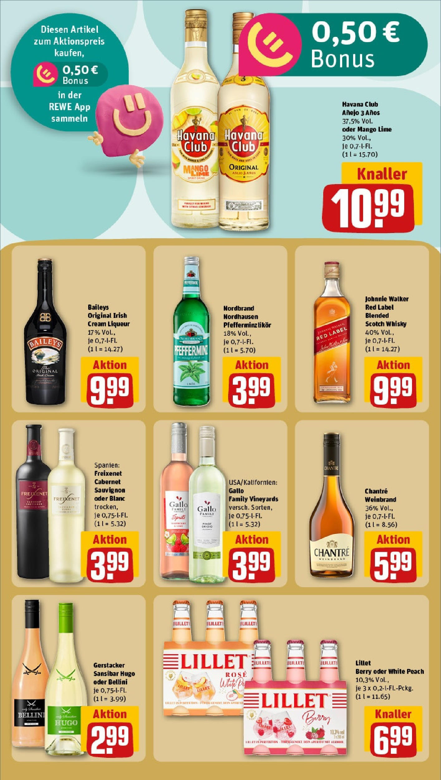 Rewe - Rewe: Wochenangebote (ab 18.05.2025) zum Blättern » Angebote | Seite: 21 | Produkte: Chantré, Mango, Baileys, Hugo Rewe - Rewe: Wochenangebote (ab 18.05.2025) zum Blättern » Angebote | Seite: 21 | Produkte: Chantré, Mango, Baileys, Hugo